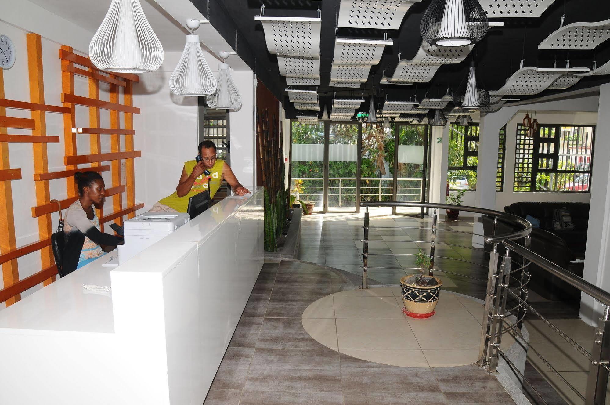 Le Flamboyant Hotel Port Mathurin Exterior foto